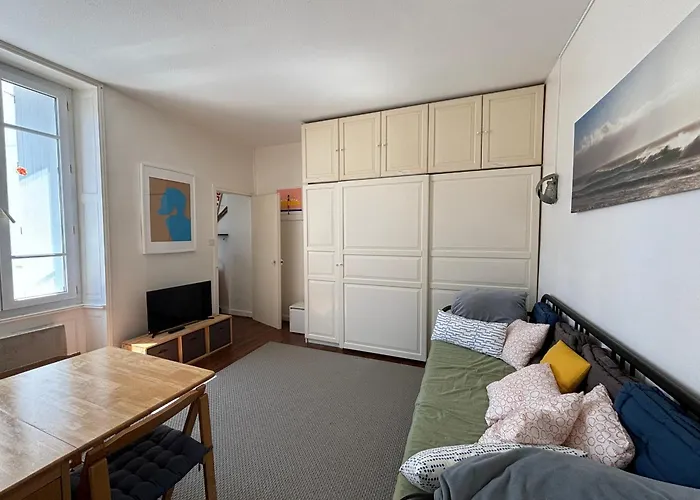 Cosy Au Centre, A Deux Pas De La Plage, Equipe Pour 4 Personnes - Fr-1-197-330 Apartmán *